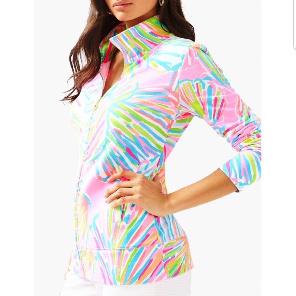 Lilly Pulitzer Reagan Zip Up - Picture 2 of 6